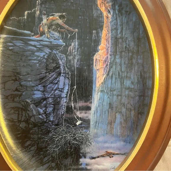 Set of 2 Bradford Exchange 1996 Spirit Journeys Porcelain Plates - Picture 8 of 9